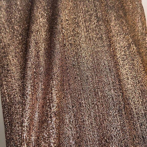 Bronze beautiful Dress  with Split, XS - Picture 5 of 12